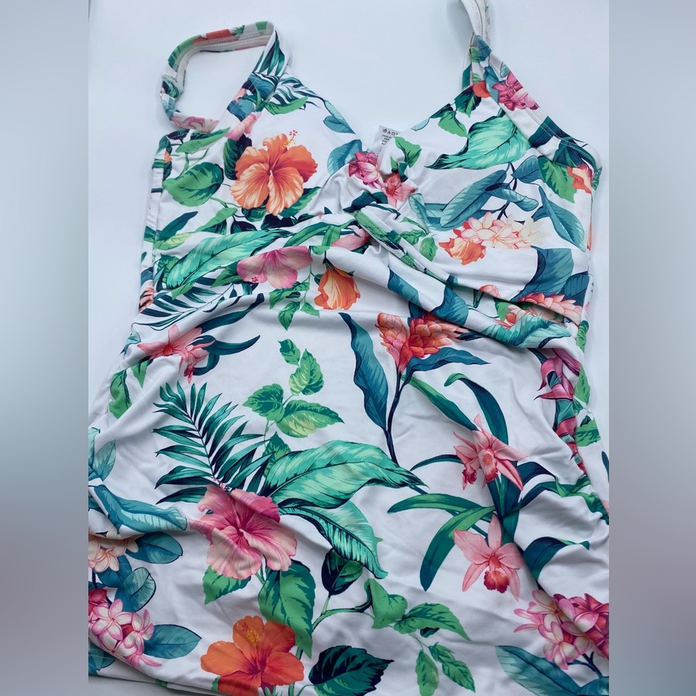 Tommy Bahama TROPI-CALLING‎ FLORAL UNDERWIRE TANKINI - Picture 4 of 8